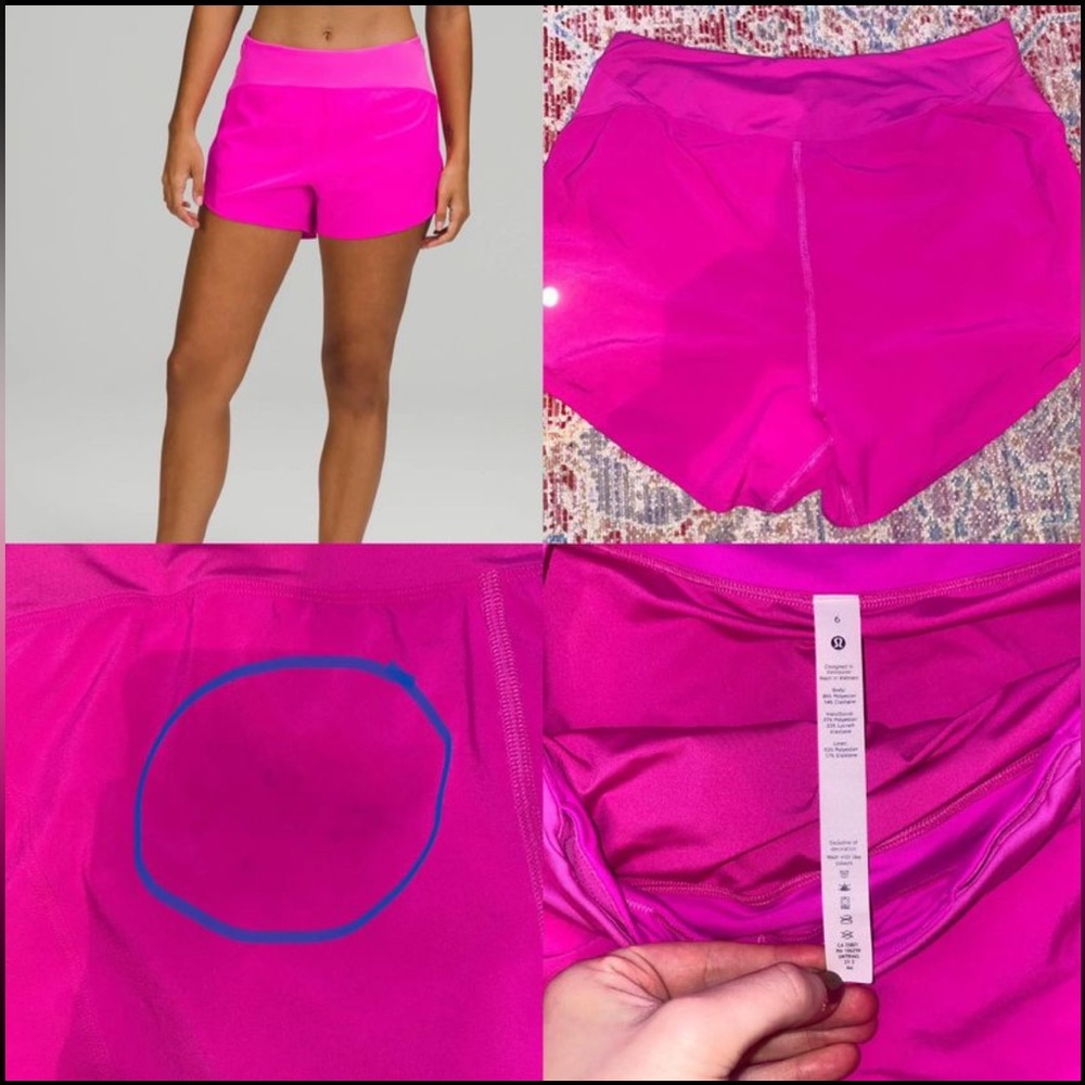 Lululemon ESSENTIAL RUNNING HIGH-RISE SHORT 4"